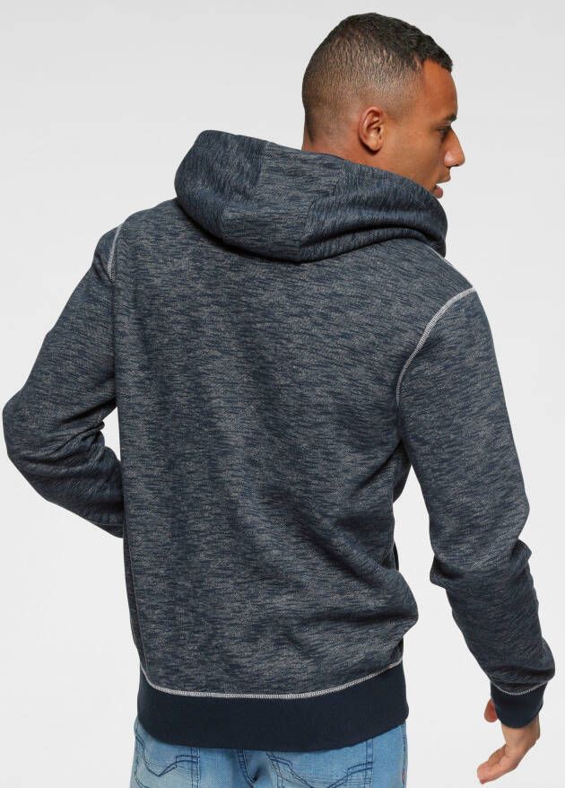 H.I.S Capuchonsweatvest met markante naden