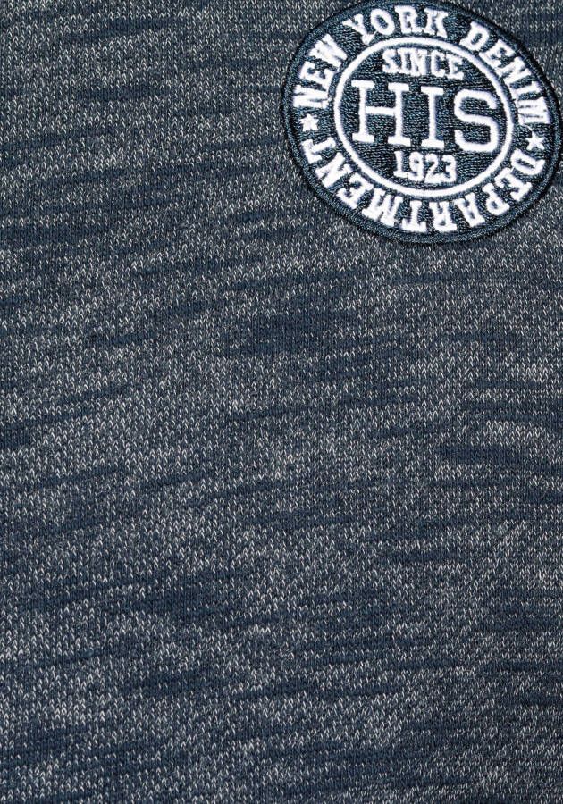 H.I.S Capuchonsweatvest met markante naden