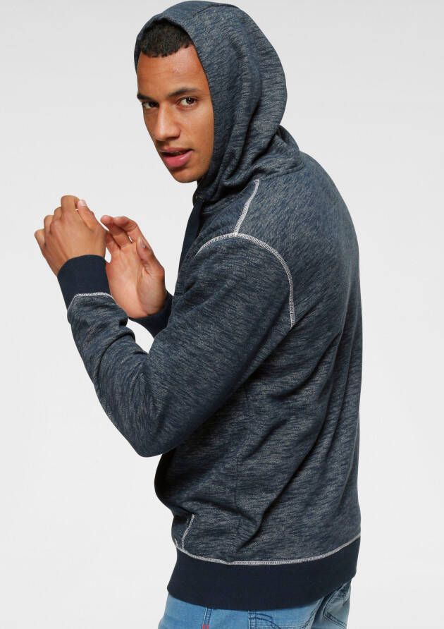 H.I.S Capuchonsweatvest met markante naden