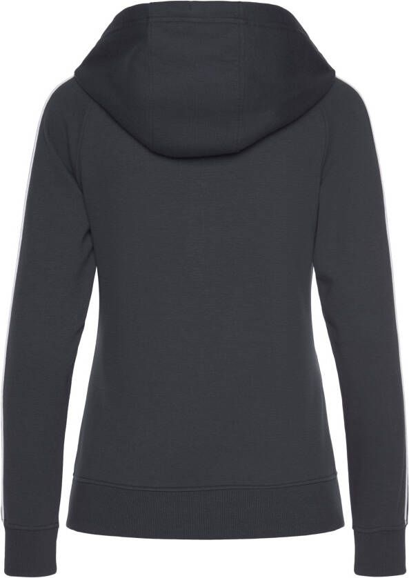 H.I.S Capuchonsweatvest met piping op de mouwen loungepak