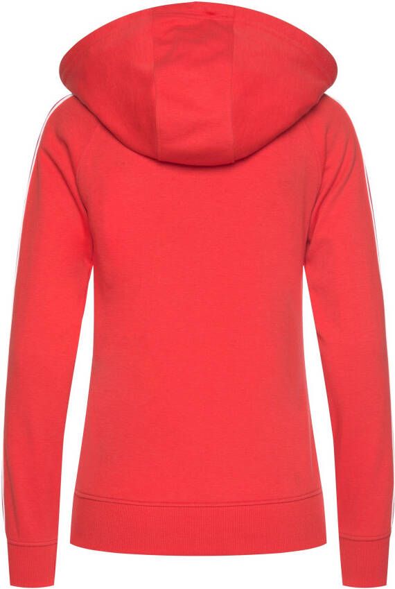 H.I.S Capuchonsweatvest met piping op de mouwen loungepak