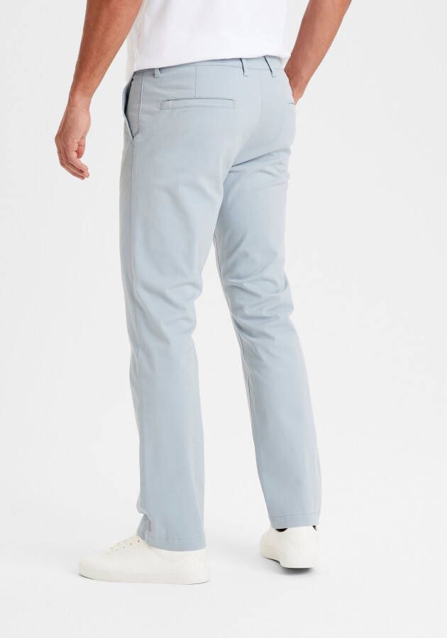 H.I.S Chino Regular fit lange broek van elastische katoenkwaliteit - Foto 5