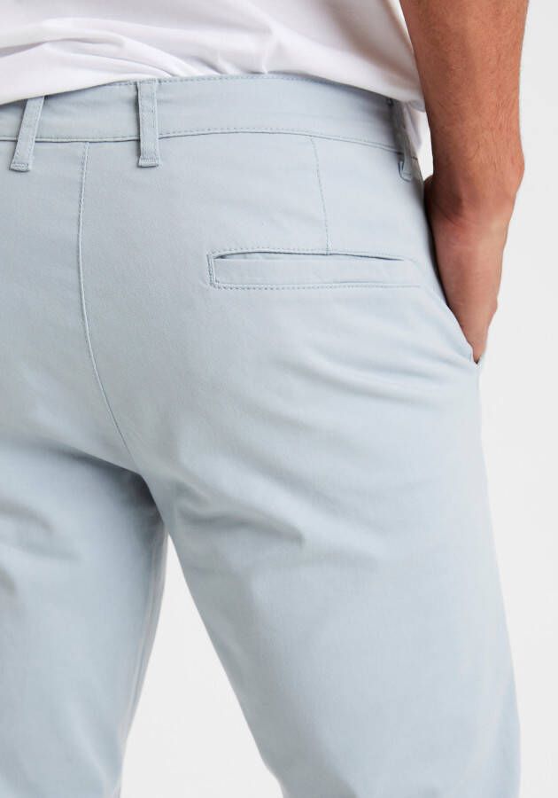 H.I.S Chino Regular fit lange broek van elastische katoenkwaliteit - Foto 6