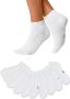 H.I.S Korte sokken met verstevigde hiel en teen (set 10 paar) - Thumbnail 4