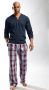 H.I.S Pyjama in een lang model met geweven broek (2-delig 1 stuk) - Thumbnail 4