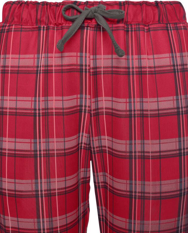 H.I.S Pyjama met geruite pyjamabroek (2-delig 1 stuk)