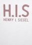 H.I.S Shirt met korte mouwen met logoprint achter - Thumbnail 5