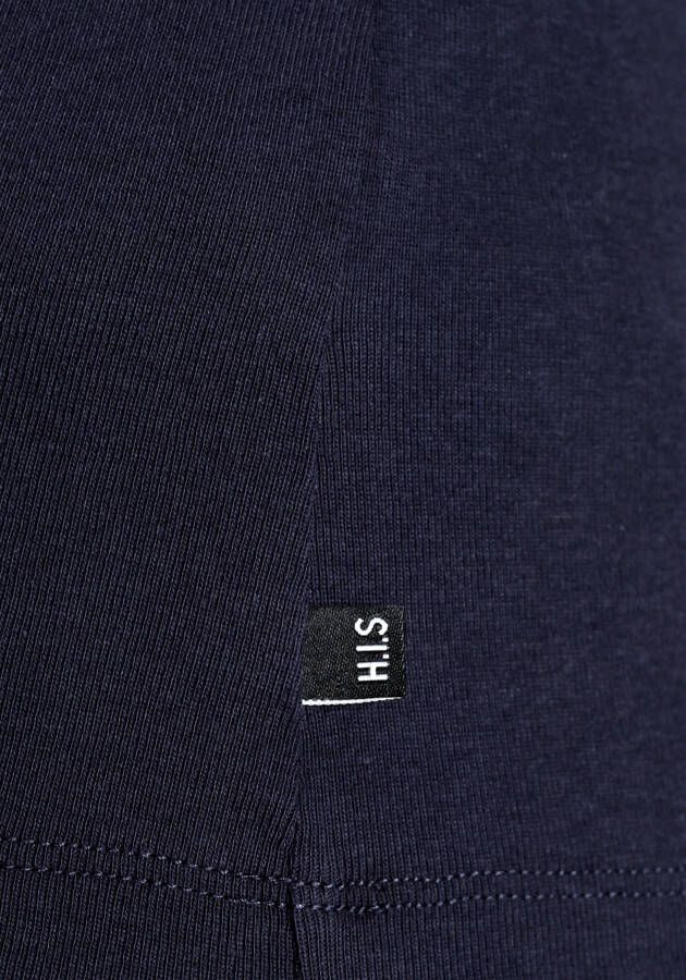 H.I.S Shirt met lange mouwen Basic