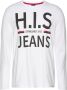 H.I.S Shirt met lange mouwen met merkprint - Thumbnail 4