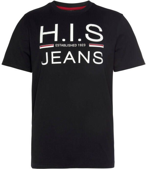 H.I.S Shirt met ronde hals (Set van 2)