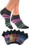 H.I.S Sneakersokken met kleurrijke horizontale strepen (set 7 paar) - Thumbnail 6