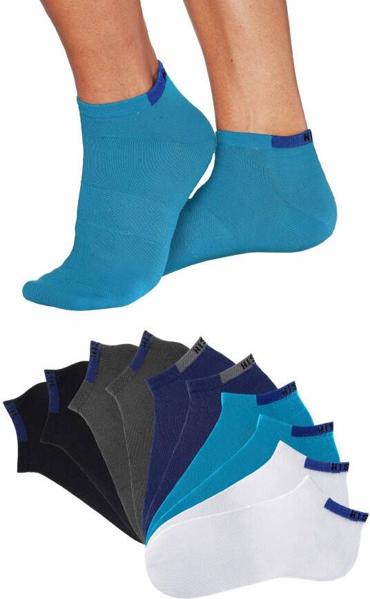 H.I.S Sneakersokken met versterkte belastingzones (set 10 paar)