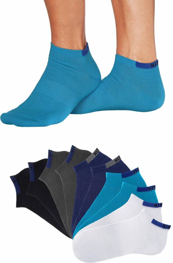 H.I.S Sneakersokken met versterkte belastingzones (set 10 paar)