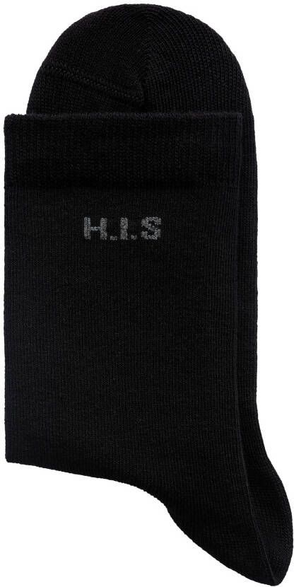 H.I.S Sokken met ingebreid logo (16 paar)