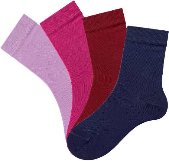 H.I.S Sokken in verschillende kleurencombinaties (set 4 paar)