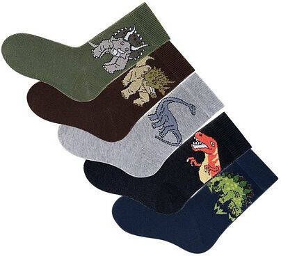H.I.S Sokken met dinosaurusmotieven (5 paar)