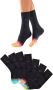 H.I.S Sokken met multicolour gedessineerde kant (set 7 paar) - Thumbnail 5