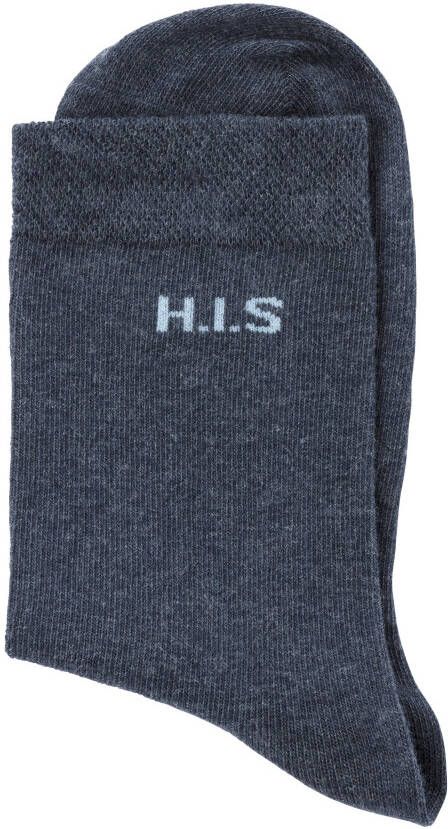 H.I.S Sokken zonder snijdende boord (set 4 paar)