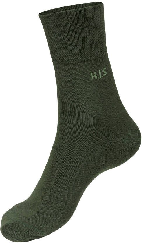 H.I.S Sokken zonder snijdende elastiek (set 12 paar)