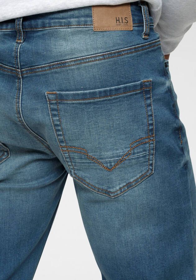 H.I.S Straight jeans DIX Ecologische waterbesparende productie door ozon wash