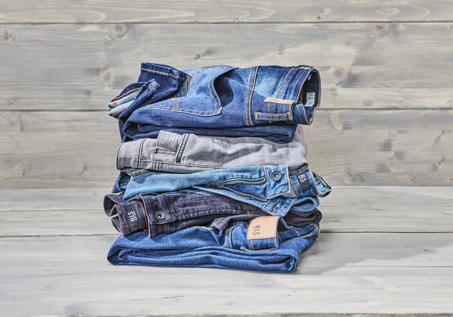 H.I.S Straight jeans DIX Ecologische waterbesparende productie door ozon wash