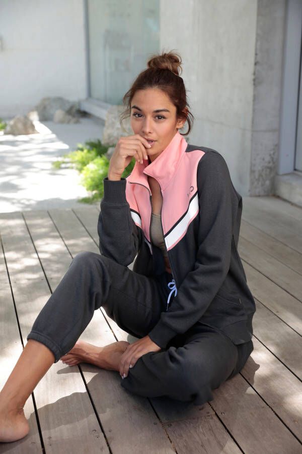 H.I.S Sweatbroek met insteekzakken loungepak