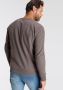 H.I.S Sweater Langarm losse pasvorm geborduurde look ronde hals - Thumbnail 2