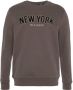 H.I.S Sweater Langarm losse pasvorm geborduurde look ronde hals - Thumbnail 5