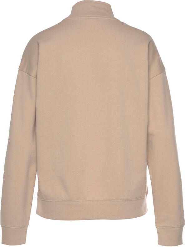 H.I.S Sweatshirt Troyer met opstaande kraag Troyer in maritieme stijl loungewear
