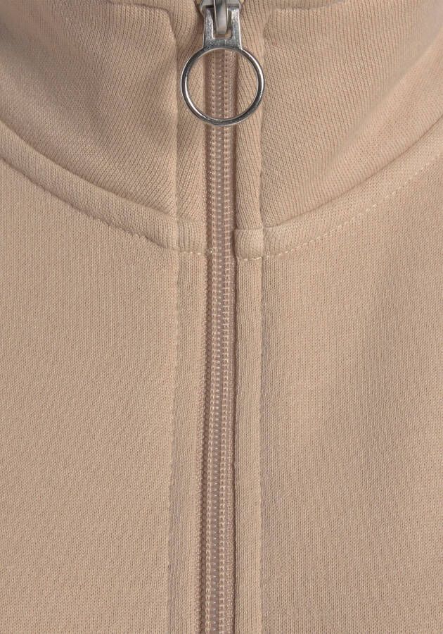 H.I.S Sweatshirt Troyer met opstaande kraag Troyer in maritieme stijl loungewear