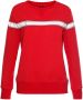 H.I.S Sweatshirt met gestreept tape loungewear loungepak - Thumbnail 2