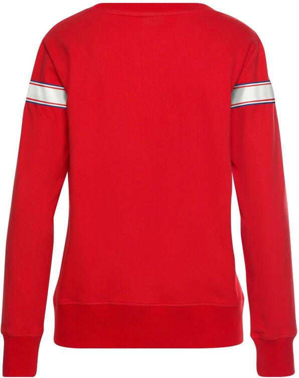 H.I.S Sweatshirt met gestreept tape loungewear loungepak