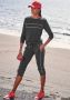H.I.S Sweatshirt met piping op de borst loungewear - Thumbnail 3