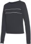 H.I.S Sweatshirt met piping op de borst loungewear - Thumbnail 4