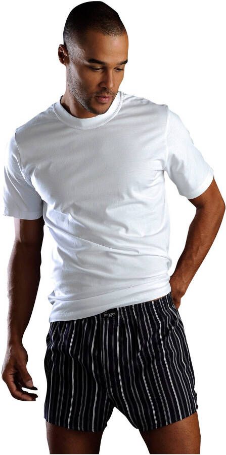 H.I.S T-shirt van katoen perfect als ondershirt (set 3-delig)