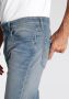 H.I.S Tapered jeans Cian Ecologische waterbesparende productie door ozon wash - Thumbnail 3