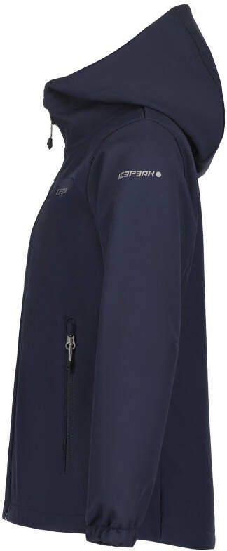 Icepeak Softshell-jack met modieuze logo-opschriften