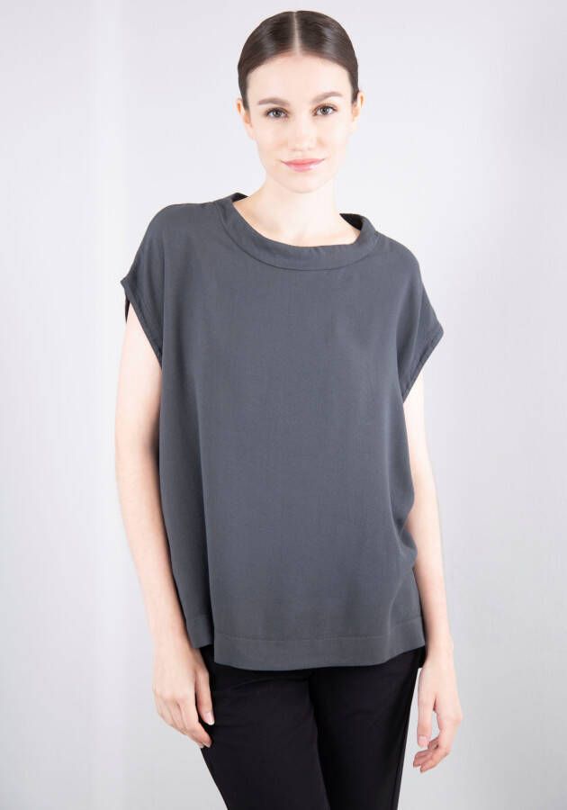 IMPERIAL Shirt met staande kraag IMP-TJ39BBZ Oversized cut