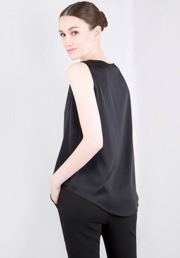 IMPERIAL Top in glanzende satijnkwaliteit
