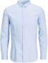 Jack & jones Overhemd Lange Mouw Jack & Jones 12097662 JJPRPARMA SHIRT L S NOOS CASHMERE BLUE SUPER SLIM - Thumbnail 12
