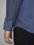 JACK & JONES PREMIUM slim fit overhemd JPRBLAROYAL van biologisch katoen donkerblauw - Thumbnail 6