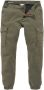 Jack & jones Groene effen broek met ritssluiting en knoopsluiting Green Heren - Thumbnail 6