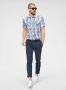 Jack & jones Blauwe Broek met Ritssluiting en Knopen in Katoenmix Blue Heren - Thumbnail 6