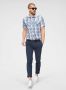 Jack & jones Blauwe Broek met Ritssluiting en Knopen in Katoenmix Blue Heren - Thumbnail 8