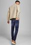 JACK & JONES JEANS INTELLIGENCE tapered fit jeans JJIMIKE JJORIGINAL dark denim - Thumbnail 9