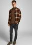 JACK & JONES JEANS INTELLIGENCE tapered fit jeans JJIMIKE JJORIGINAL am 809 black denim - Thumbnail 7