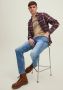 JACK & JONES JEANS INTELLIGENCE tapered fit jeans JJIMIKE blue denim - Thumbnail 7