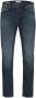 JACK & JONES JEANS INTELLIGENCE tapered fit jeans JJIMIKE JJORIGINAL SBD 551 medium blue - Thumbnail 6