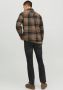 JACK & JONES JEANS INTELLIGENCE taperd fit jeans JJIMIKE JJORIGINAL zwart - Thumbnail 2