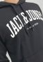 Jack & jones Gezellige Hoodie Josh Sweatshirt Black Heren - Thumbnail 5